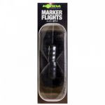 Запасной хвостовик для маркерного поплавка Korda Spare Marker Flights Black KSMFB