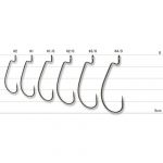 Крючок офсетный Daiwa Bassers Worm Hook SS SO 4/0