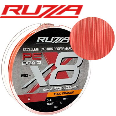 Ruzza X8 150м Fluo Orange