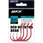Крючок одинарный BKK Red Octopus Beak (A-BP-2016) #1/0 (6шт)