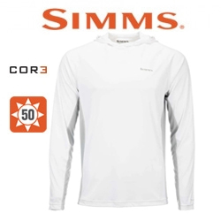 Simms SolarFlex Hoody, White #2