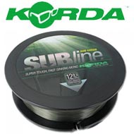 Korda Subline Ultra Tough Sinking Mono Green 1000м