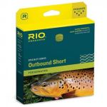 Шнур нахлыстовый Rio OutBound Short WF5F/I цв. Green/Ivory