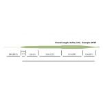 Шнур нахлыстовый Rio OutBound Short WF5F цв. Ivory/Moss