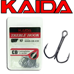 Kaida Treble Hook 6069-3x-cd