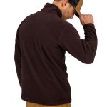Пуловер Simms Rivershed Sweater Quarter Zip '20, Mahogany, L