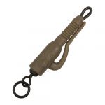 Безопасная клипса с кольцом Korda Hybrid Lead Clips Gravel