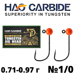 HAO CARBIDE Mustad 32891NP-BN #1/0 Fluo Orange