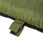 Спальный мешок Nisus Travel XXL 300 (220х90) Hollowfiber зелёный (N-SB-H300-220x90)