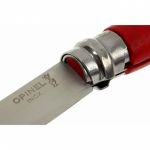 Нож складной детский Opinel №7 VRI My First Opinel Red (нержавеющая сталь, рукоять граб)