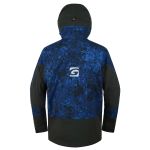 Костюм рыболовный демисезонный Graff (Bratex 20000, синий камо) 607-В-9/707-В-1-3XL/176-182