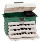 Ящик Plano 758005 T.Box Dk.Green/Silver 4-Drawer (52.7cm x 29.2cm x 35.3cm) (1561112)