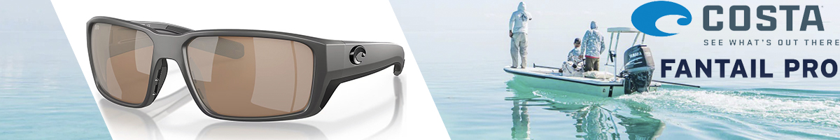 Costa Fantail Pro 580G (Matte Gray/Cooper Silver Mirrow 580G)
