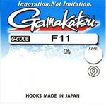 Крючок Gamakatsu F11 Ring Eye N-L №18  (13шт)