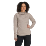 Толстовка Simms Women's Heavyweight Baselayer Hoody, Dolomite, XL