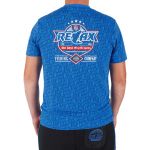 Фирменная футболка голубая Relax FRB-XXL
