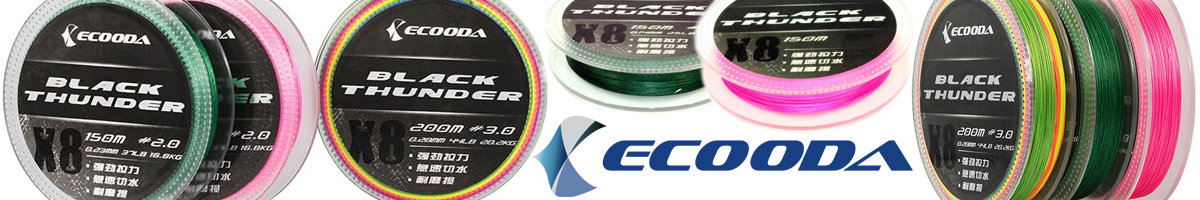 Ecooda Black Thunder PEX8 200м 5 цветный