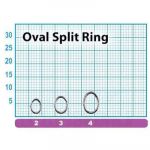 Заводные кольца Pontoon21 Oval Split Ring PA-77726 (PA-77726-04)