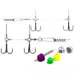 Оснастка Призёр стингер со спиралью JIG Spring Soft Baits, размер XXL