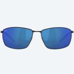 Очки поляризационные Costa Turret 580P Matte Black + Matte Black/Black/Blue Mirror 580P