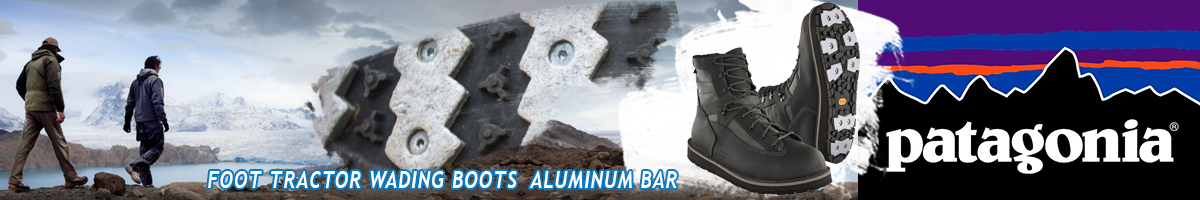 Patagonia Foot Tractor Wading Boots, Aluminum Bar