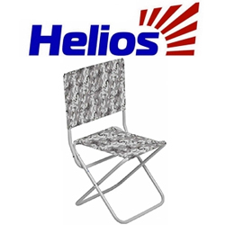Helios (T-FC-280S-16-DG) Стульчик рыболова со спинкой
