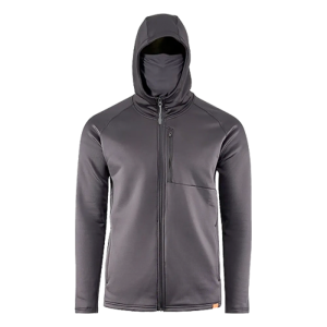 Толстовка Grundens Grundies Thermal FZ Hoodie, Black, XL