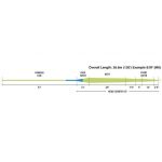 Шнур нахлыстовый Rio Power Spey Floating Fly Lines WF10/11 цв. Lemon