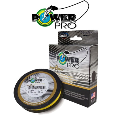 Power Pro Super 8 Slick Yellow 135m