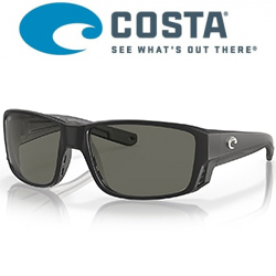 Costa Tuna Alley Pro 580G (Matte Black/Gray 580G)