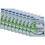 Плетёный шнур Hanzo Pandora Mega Strong X8 Flash Green 150m #0.4 0,10мм 6,4кг