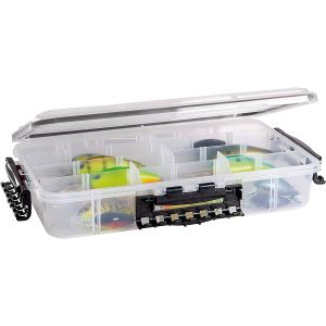 Коробка водонепроницаемая Plano 374310 Wproof 4-23 Adj Clear W/Blk Latch (1563730)