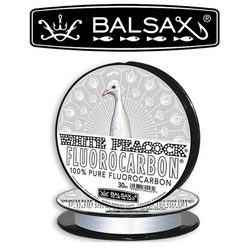 Balsax White Peacock Fluorocarbon 30м