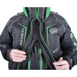 Костюм-поплавок мужской зимний ХСН "Angler prosport", hardguard, черный (зеленые молнии) (54-56/182)