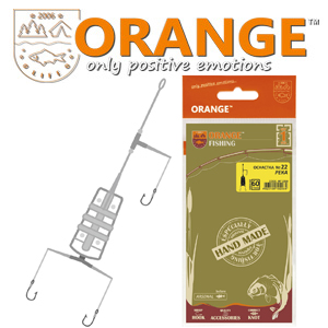 Orange #22 River Feeder Leadcore Оснастка карповая