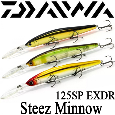 Daiwa Steez Minnow 125SP EXDR