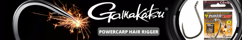 Gamakatsu Powercarp Hair Rigger Eyed Hook