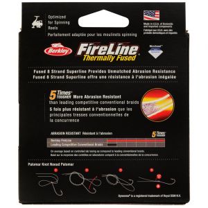 Леска плетеная Berkley FireLine Fused Original 110m Яркозеленая 0,20mm 13,2kg