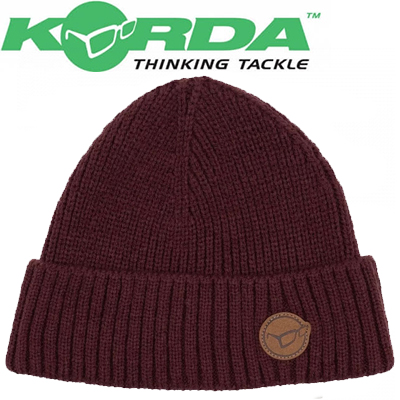 Korda Trawler Beanie Burgundy