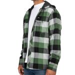 Рубашка Simms Coldweather Hoody, Moss Green Buffalo Plaid, XXL