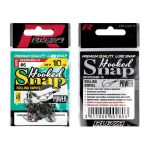 Застежка с вертлюгом Ruzza Rolling Swivel w/Hooked Snap Black №6 10шт