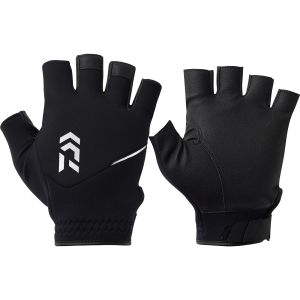 Перчатки Daiwa DG-6325W Cold Protection Light Grip Gloves 5 Cuts [Black] L