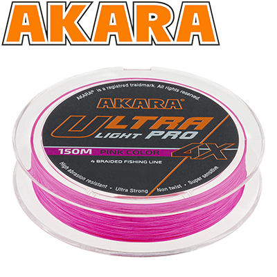 Akara Ultra Light PRO Pink 150m