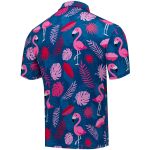 Рубашка поло c УФ защитой Redbor Kaper Chilly UV 50+ Flamingo/Blue р-р XS