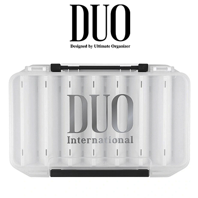 DUO Revers Lure Case 100 #White/Silver Logo