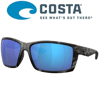 Costa Reefton 580G Ocearch Matte Tiger Shark/Blue Mirror 580G