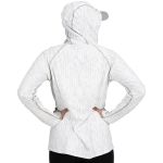 Термофутболка Simms Women's Solarflex Hoody - Print, Lily Pad White, S