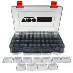 Коробка для приманок Vido Craft VD-2011 Polarized Black Box, размер 27.5х18.5х4.5см