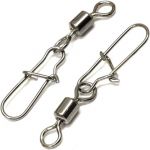 Вертлюги c застежкой Lucky John Pro Series Rolling Swivel Fastlock 004 7шт.