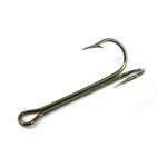 Двойной крючок Eagle Claw 2957 D Bronze № 1/0 (25 шт.)